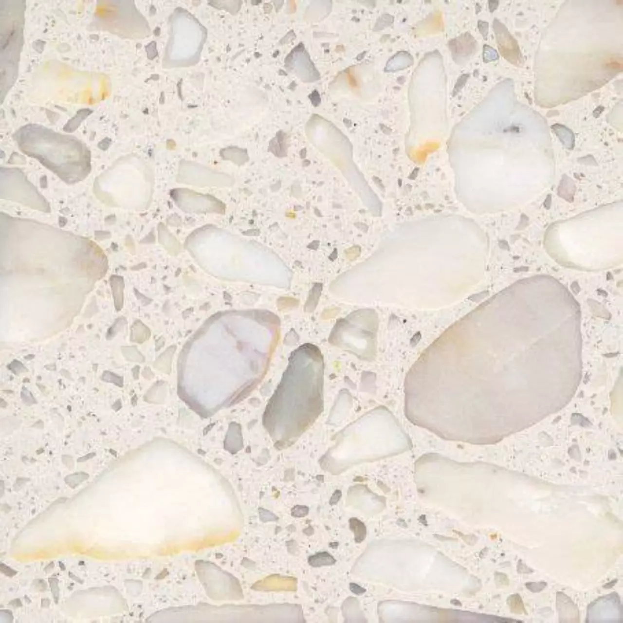 Rakt kök + ö Terrazzo Calacatta