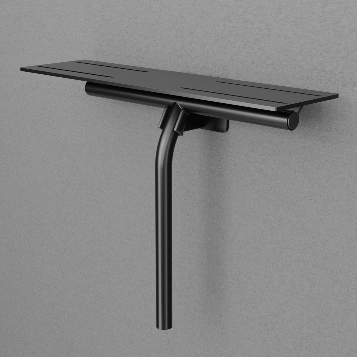 Duschskrapa med hylla Style Shadow