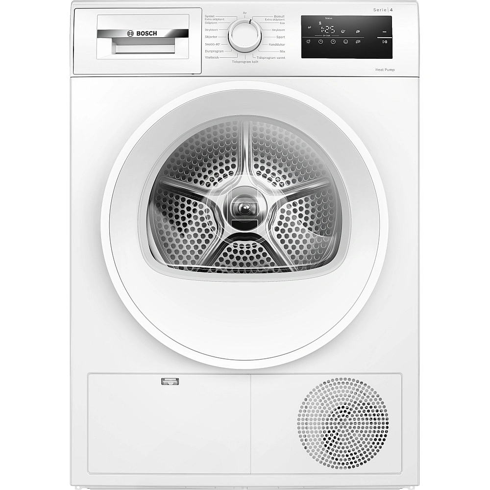 Bosch Värmepumpstorktumlare 8 kg WTH85V0MSN