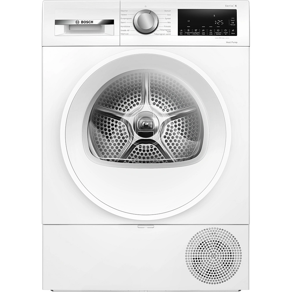 Bosch Serie 6 värmepumpstorktumlare 9 kg WQG2420ASN