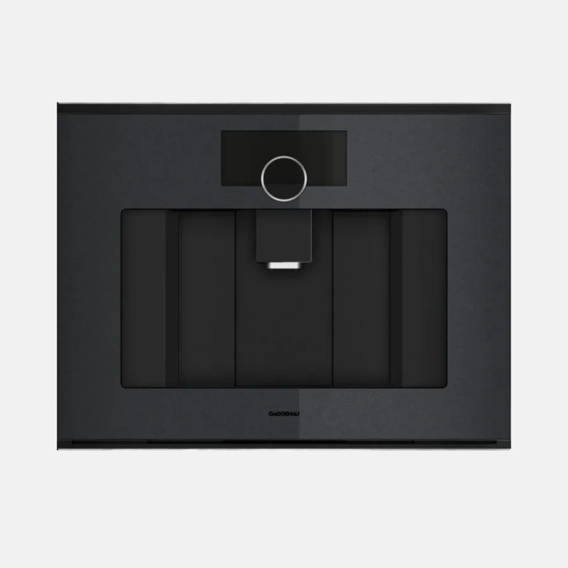 Gaggenau Kaffemaskin Minimalistic Onyx vattenansl