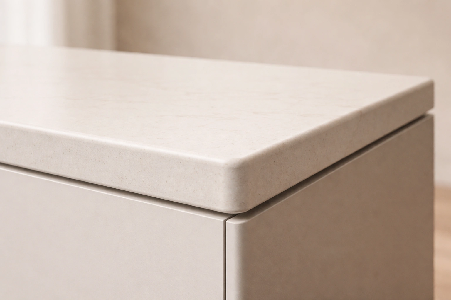 Rundad kantprofil b&auml;nkskiva