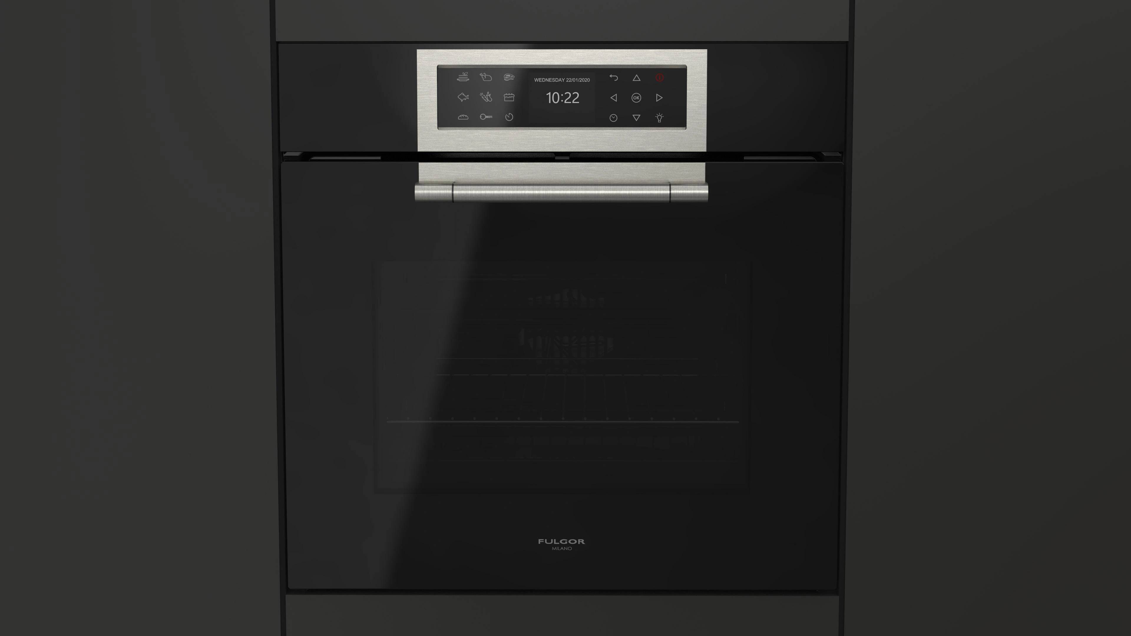 Fulgor Milano Multifunktionsugn FCLO 6215 TEM BK