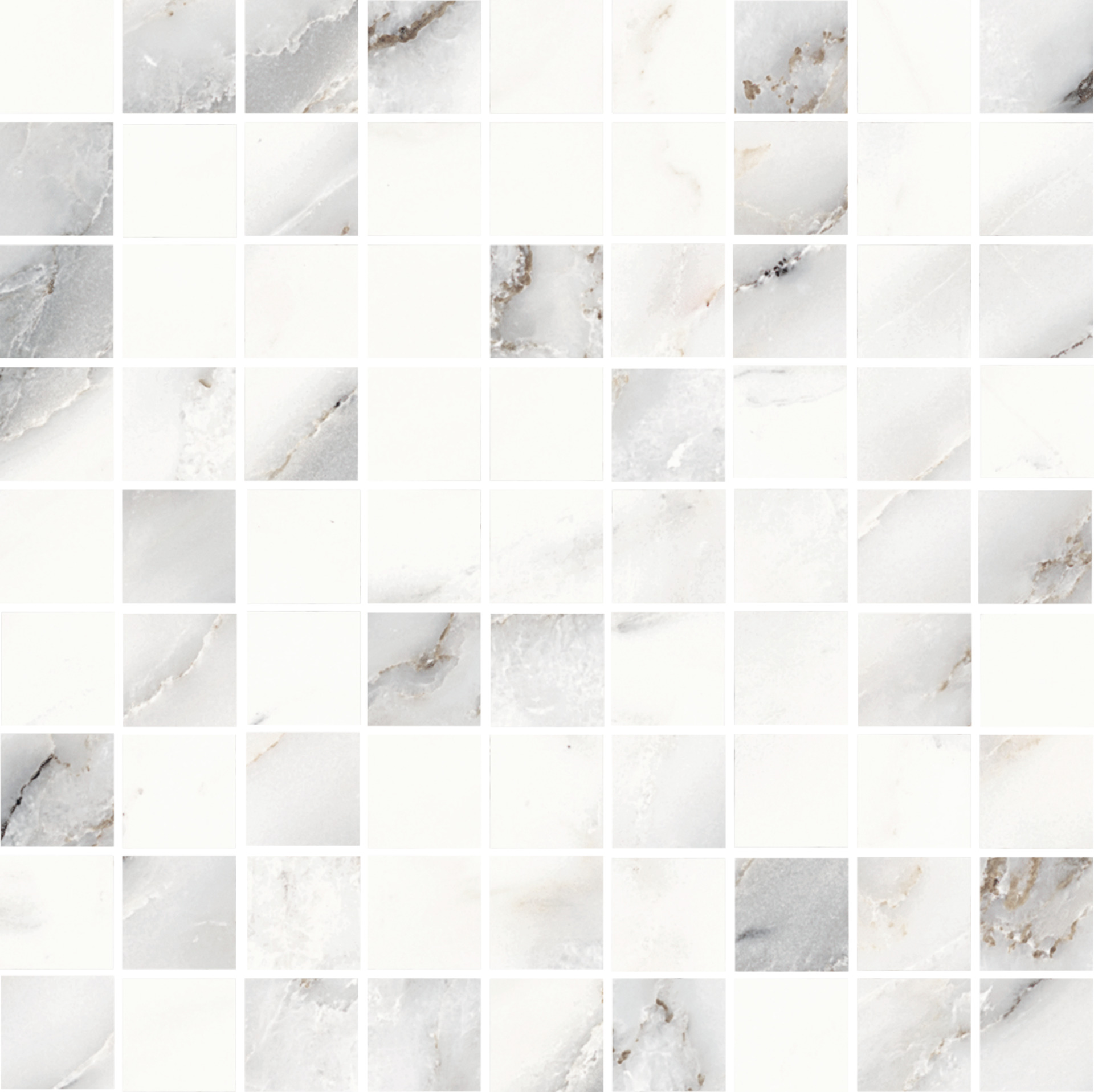 Allmarble Bianco Arni Mosaico 30x30