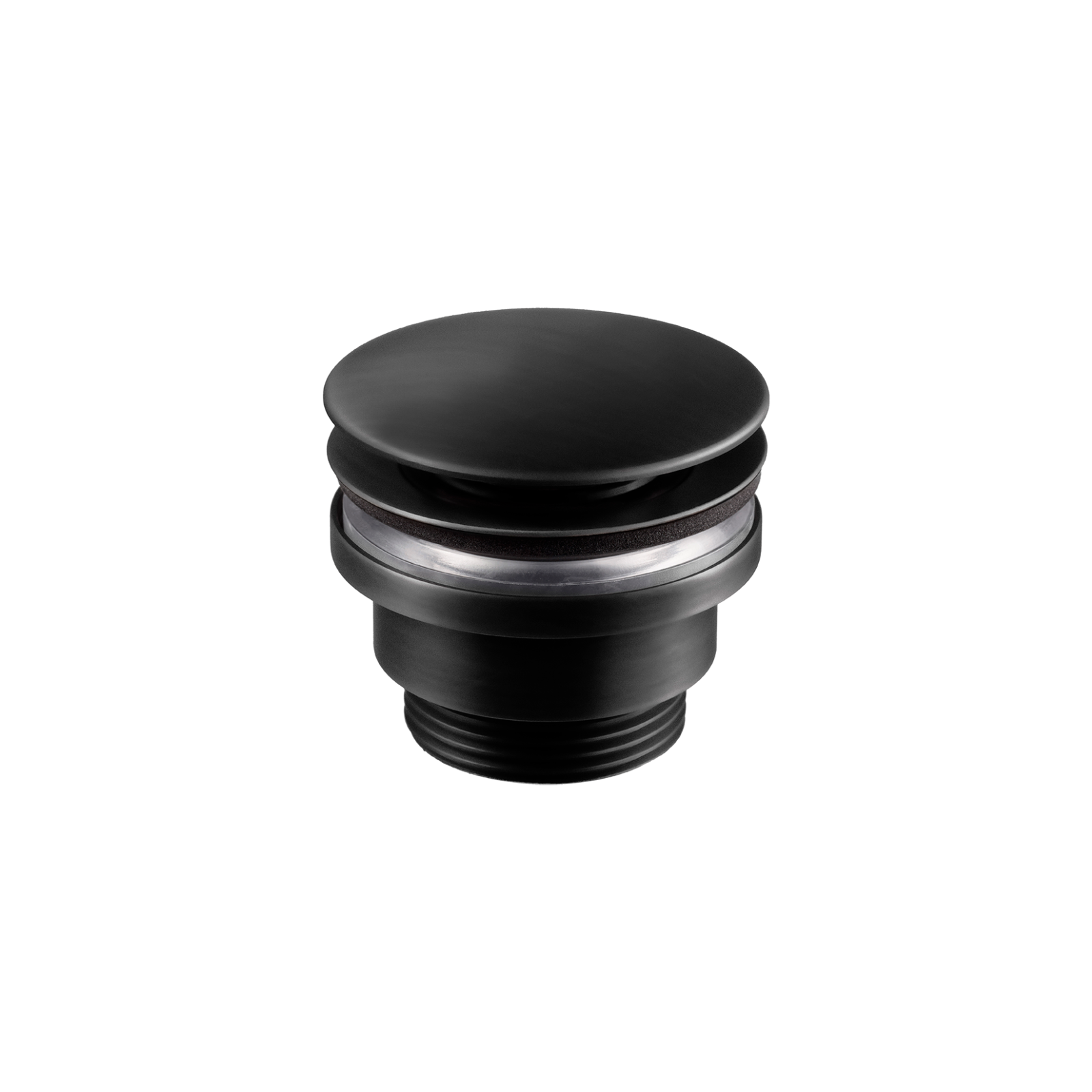 Tapwell Universal bottenventil pop-up 74400 Mattsvart