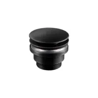 Tapwell Universal bottenventil pop-up 74400 Mattsvart
