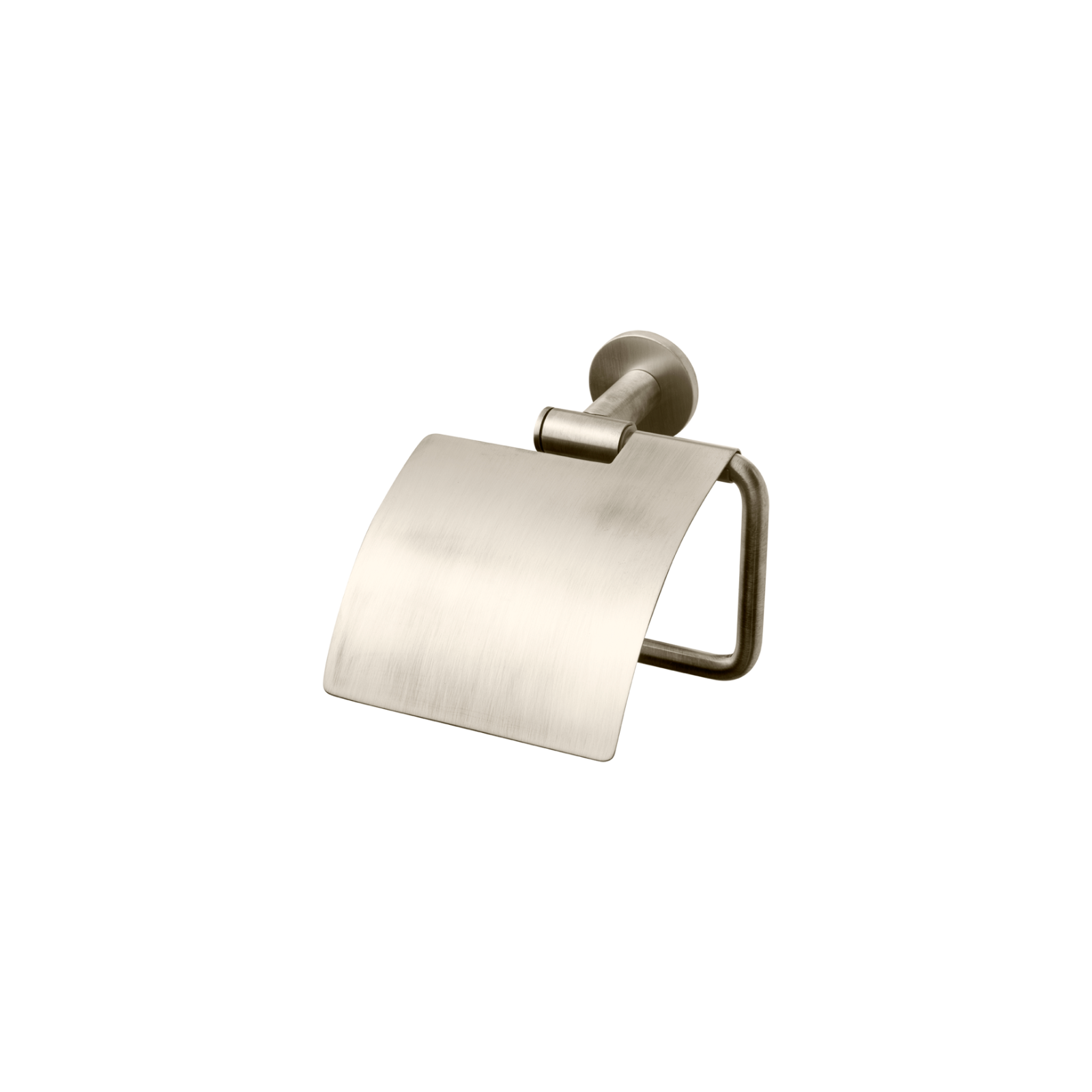 Tapwell Toalettpappershållare med lock TA236 Brushed Nickel