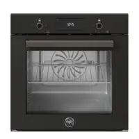 Bertazzoni Professional Inbyggnadsugn 60cm PYRO, LCD, Carbonio
