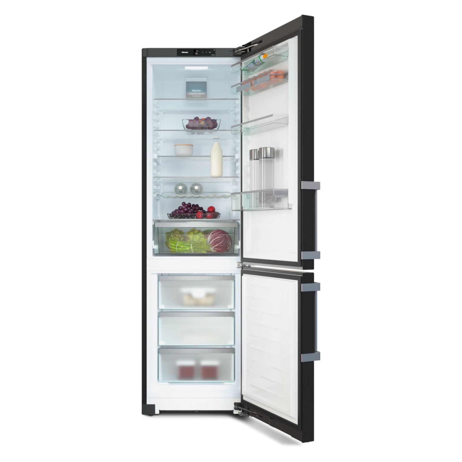 Miele Fristående kyl/frys KFN 4795 CD Blacksteel