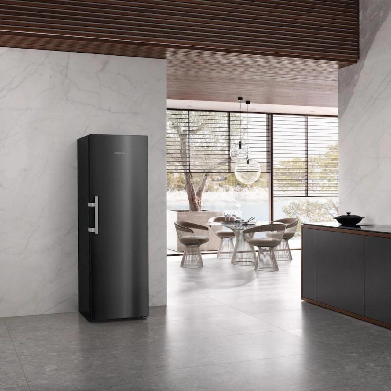 Miele Fristående kylskåp KS 4783 DD N Blacksteel