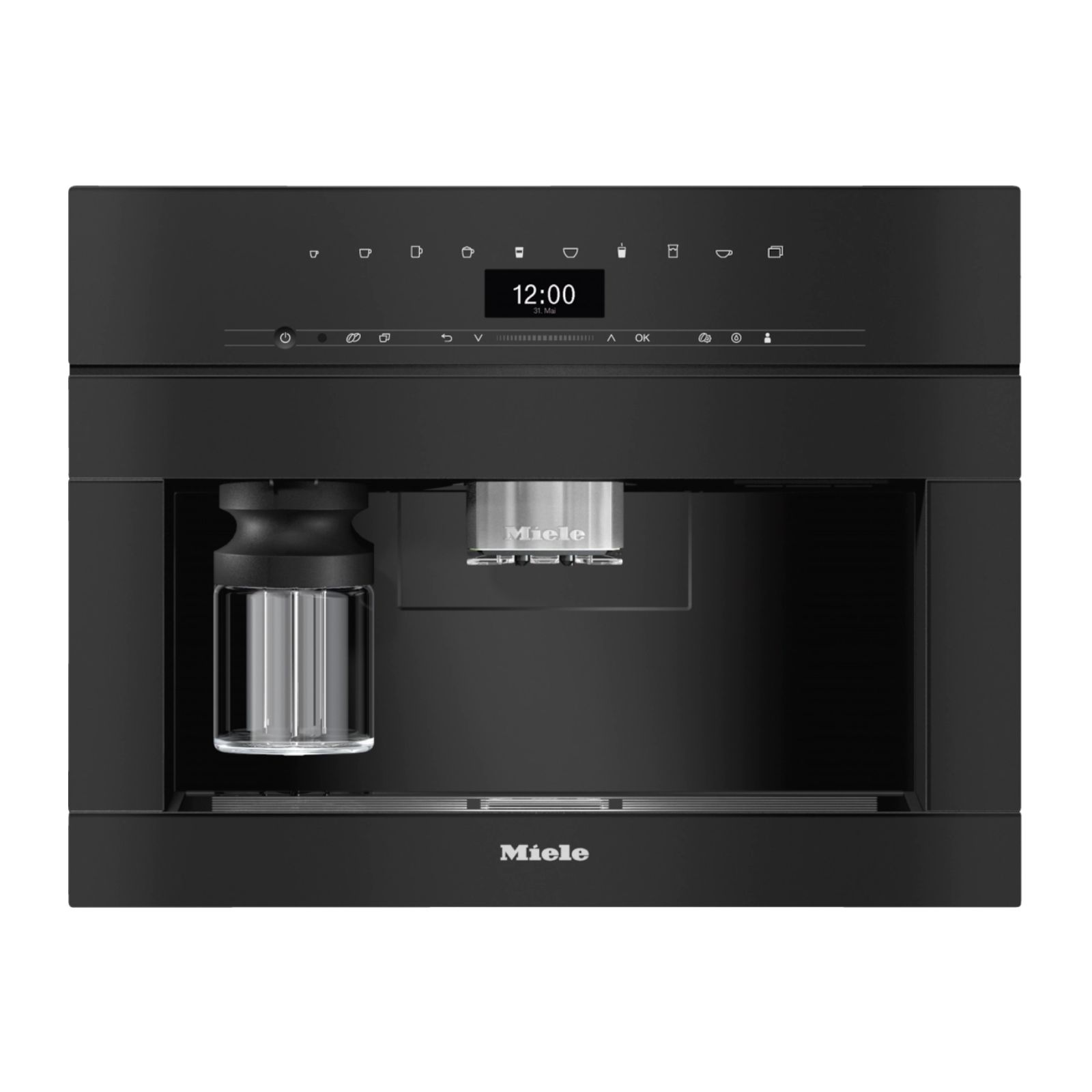 Miele Inbyggd kaffemaskin CVA 7440 Obsidiansvart