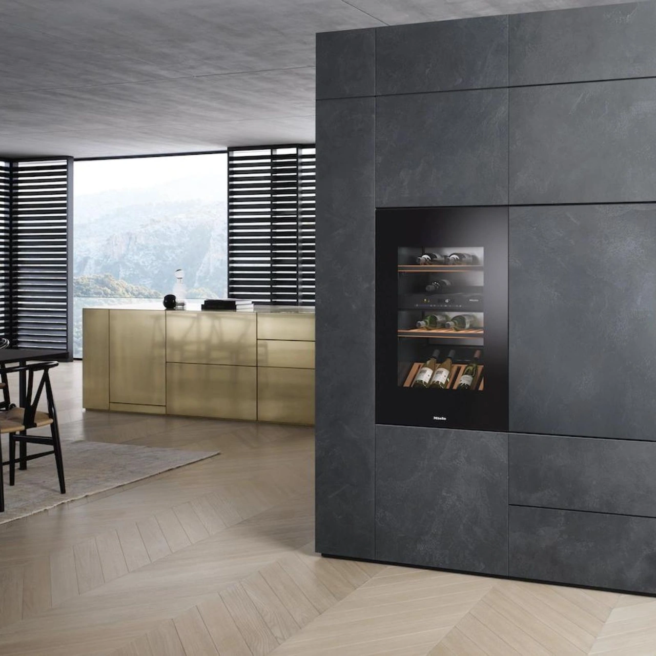 Inbyggd vinkyl KWT 6422 iG-1 Obsidiansvart