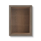 Vitrin väggskåp 60x39x80 cm