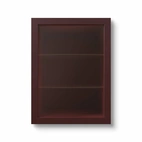 Vitrin högskåp 60x60x80 cm