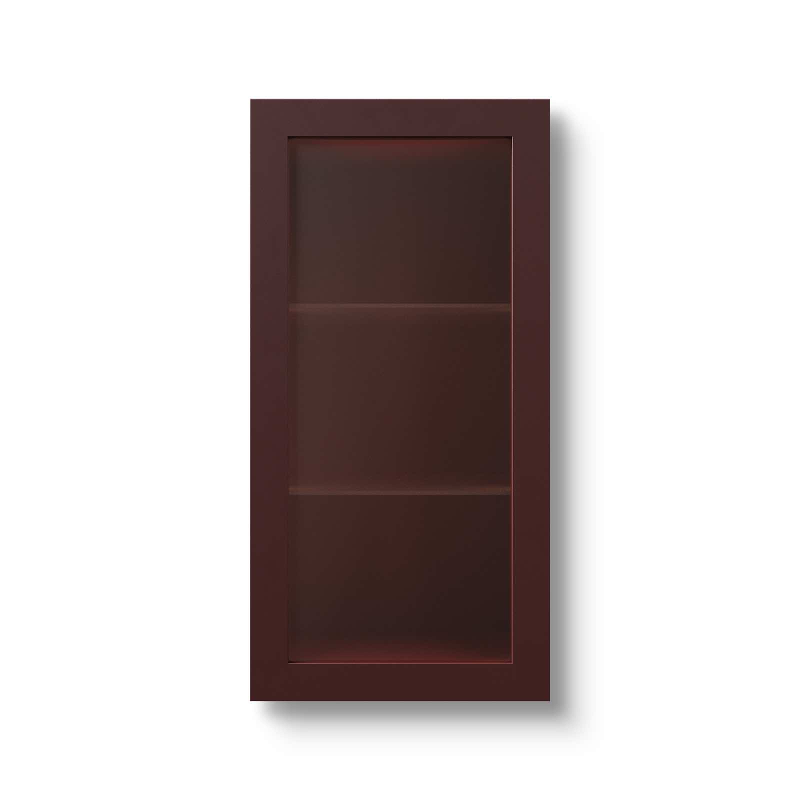 Vitrin väggskåp 40x39x80 cm