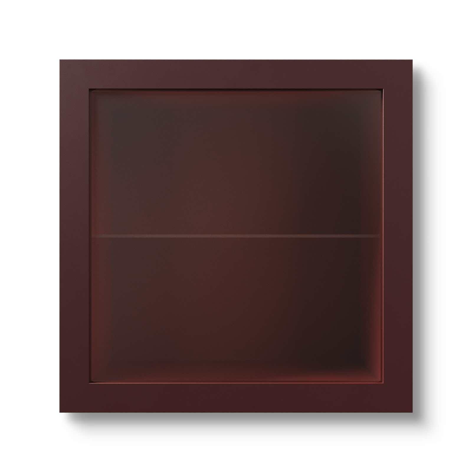 Vitrin väggskåp 60x39x60 cm
