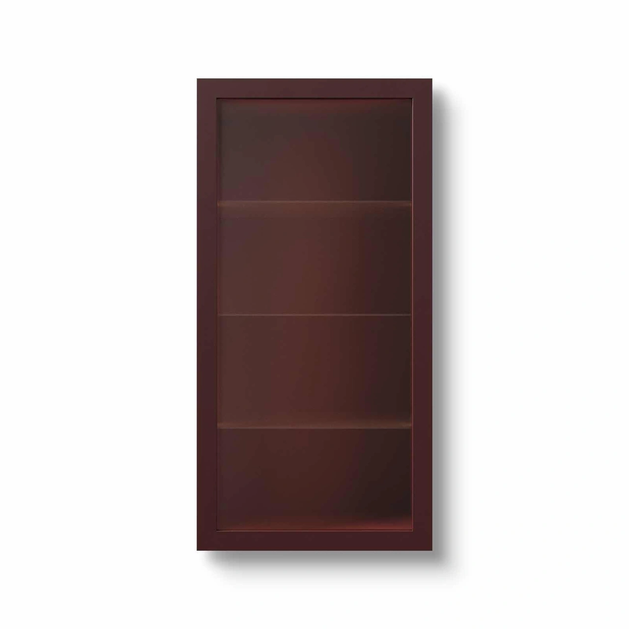 Vitrin väggskåp 60x39x120 cm