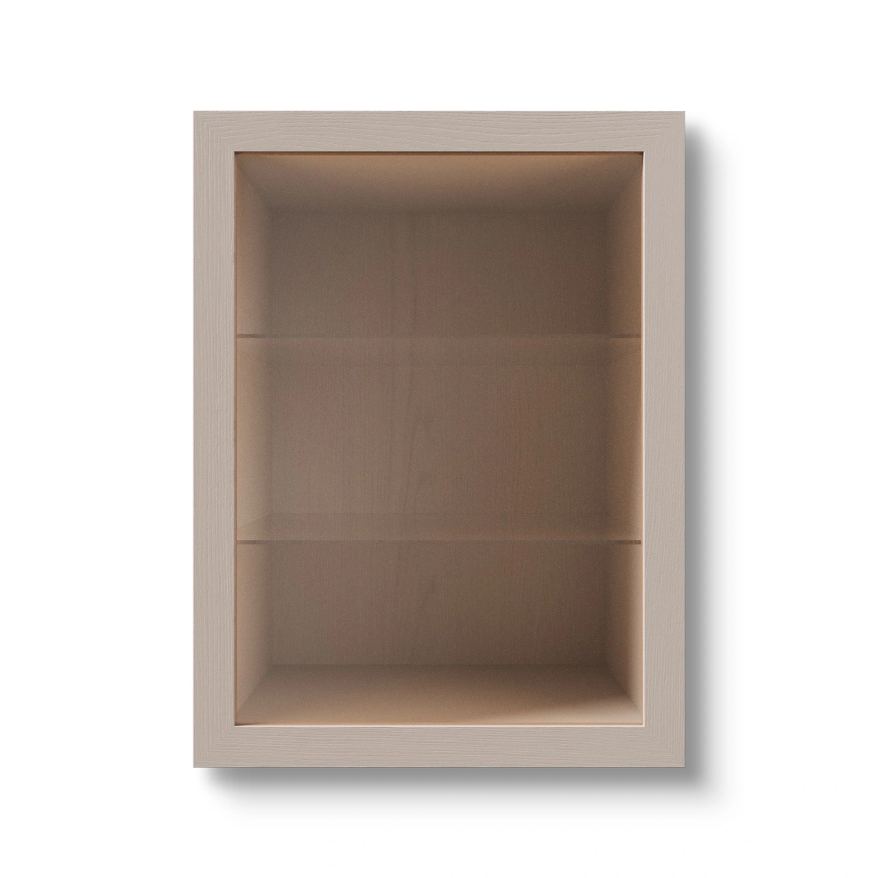 Vitrin högskåp 60x60x80 cm