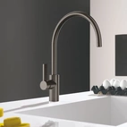 Tara Köksblandare Borstad platinum