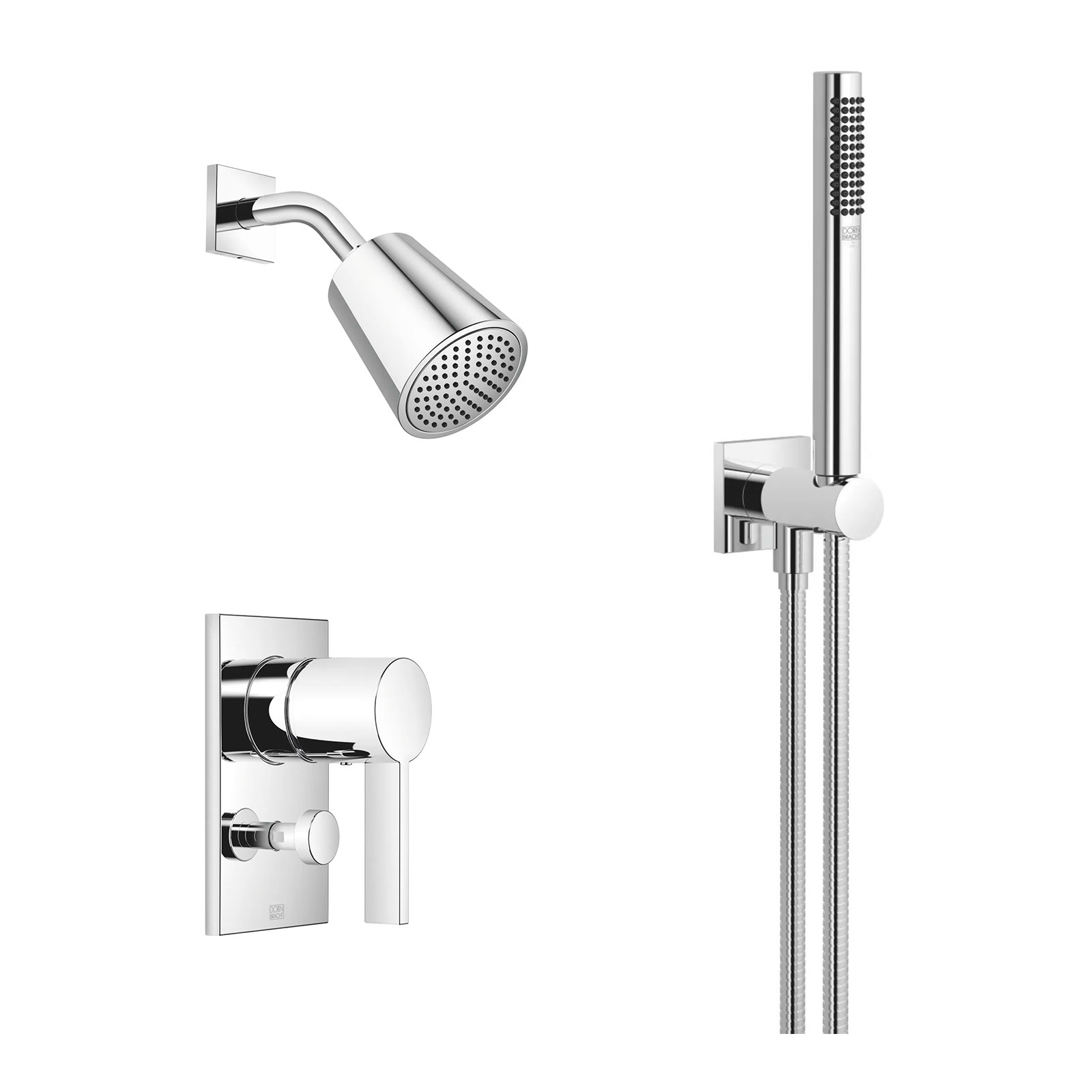 IMO Duschpaket engrepp Krom