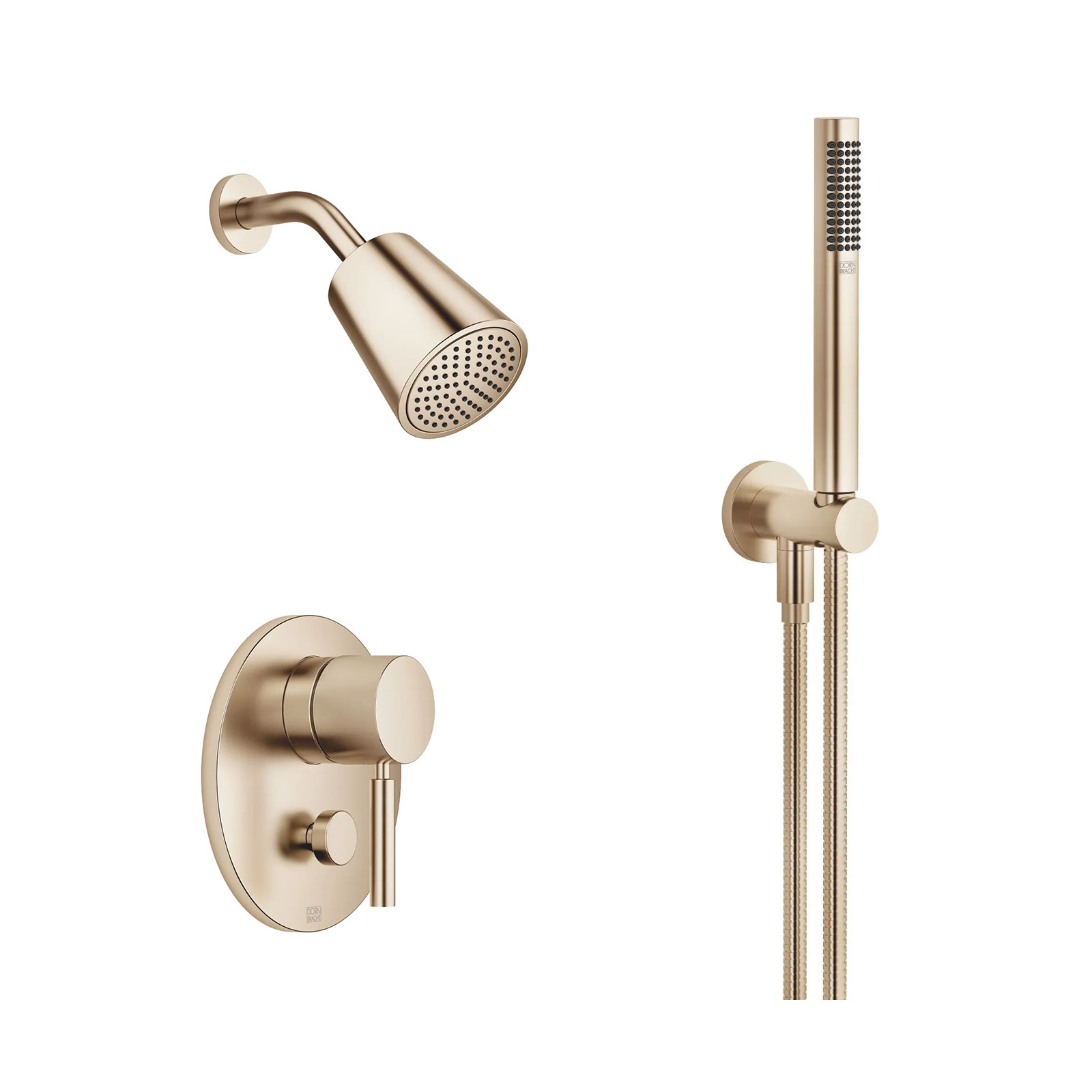 Meta Duschpaket engrepp Borstad Champagne