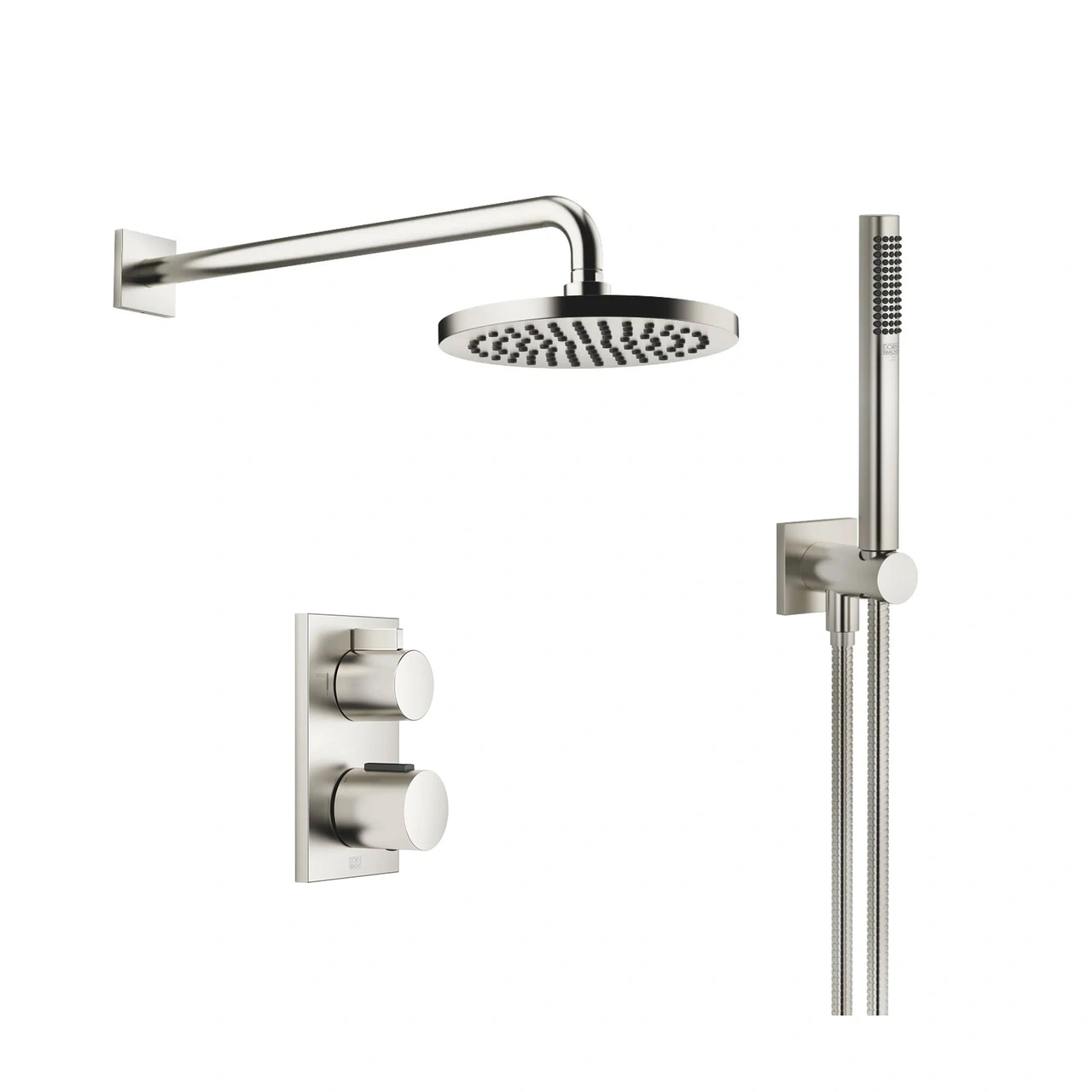 IMO Duschpaket termostat Borstad platinum