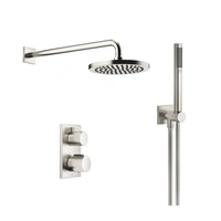 IMO Duschpaket termostat Borstad platinum