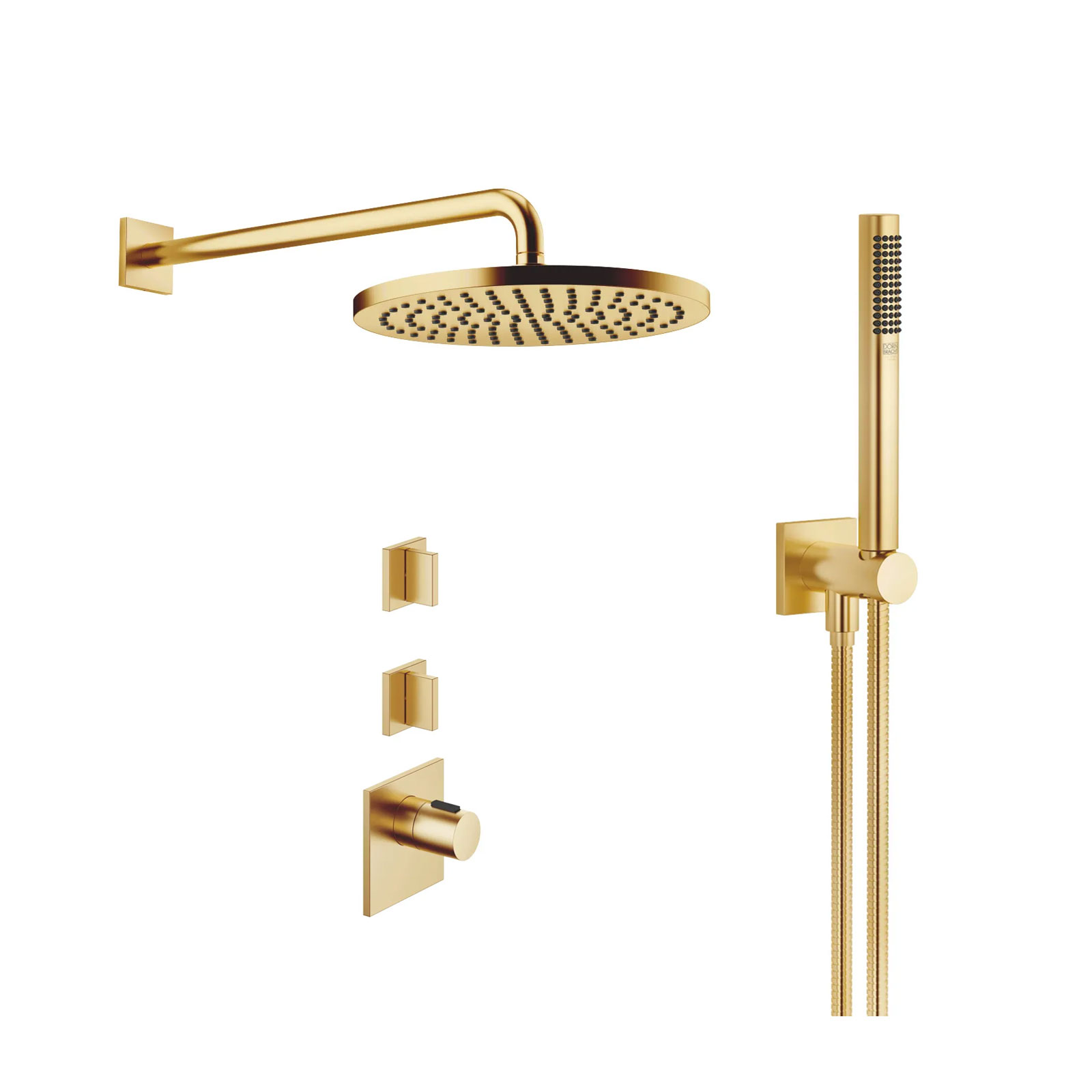 IMO Xtool Duschpaket Borstad mässing