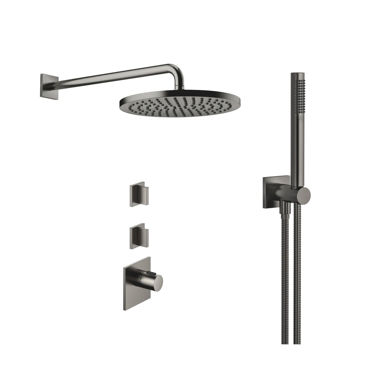 IMO Xtool Duschpaket Mörk matt platinum