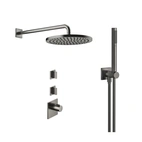 IMO Xtool Duschpaket Mörk matt platinum