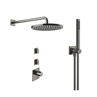 IMO Xtool Duschpaket Mörk matt platinum