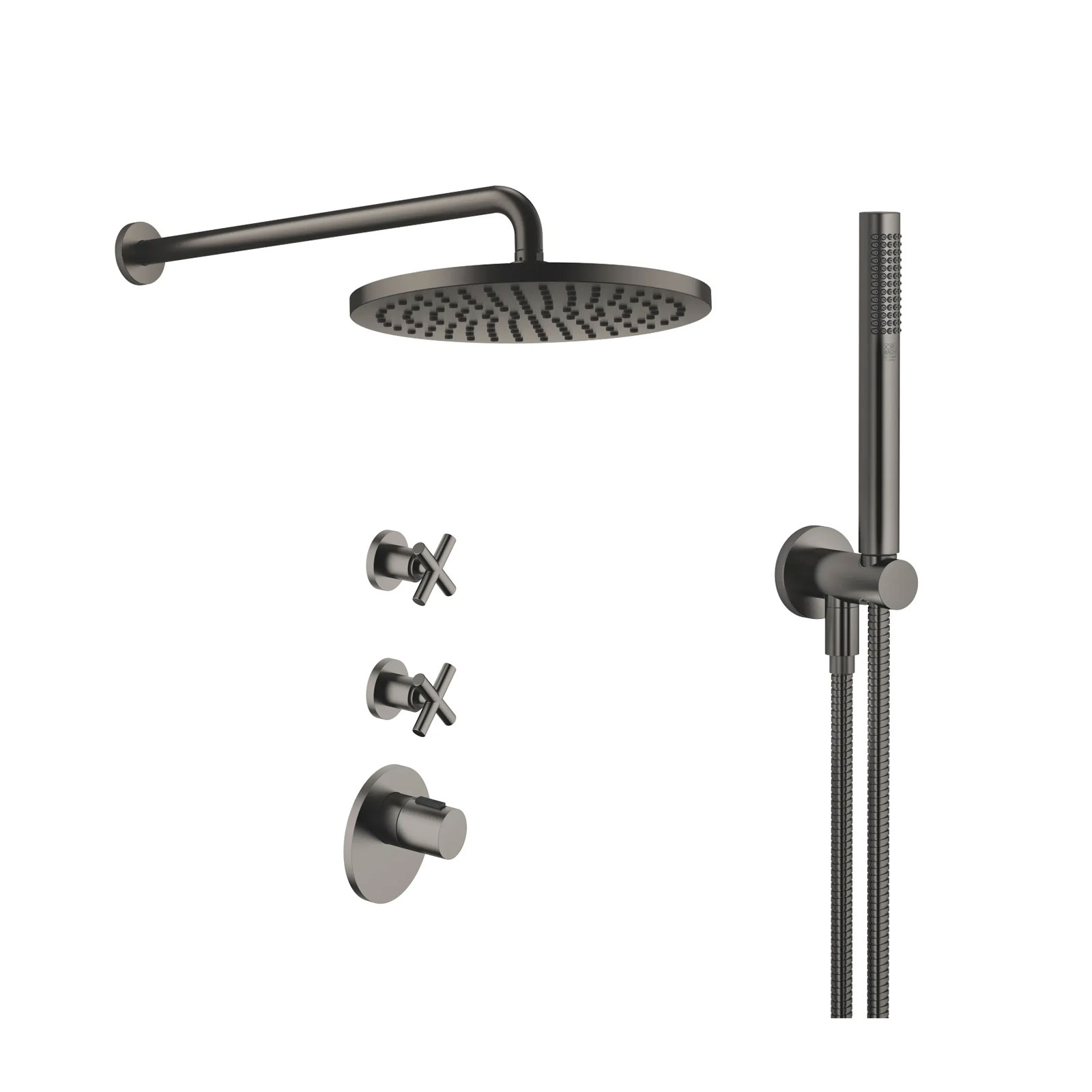 Tara Xtool Duschpaket Borstad mörk platinum