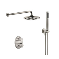 Meta Duschpaket termostat Borstad platinum