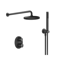 Meta Duschpaket termostat Mattsvart
