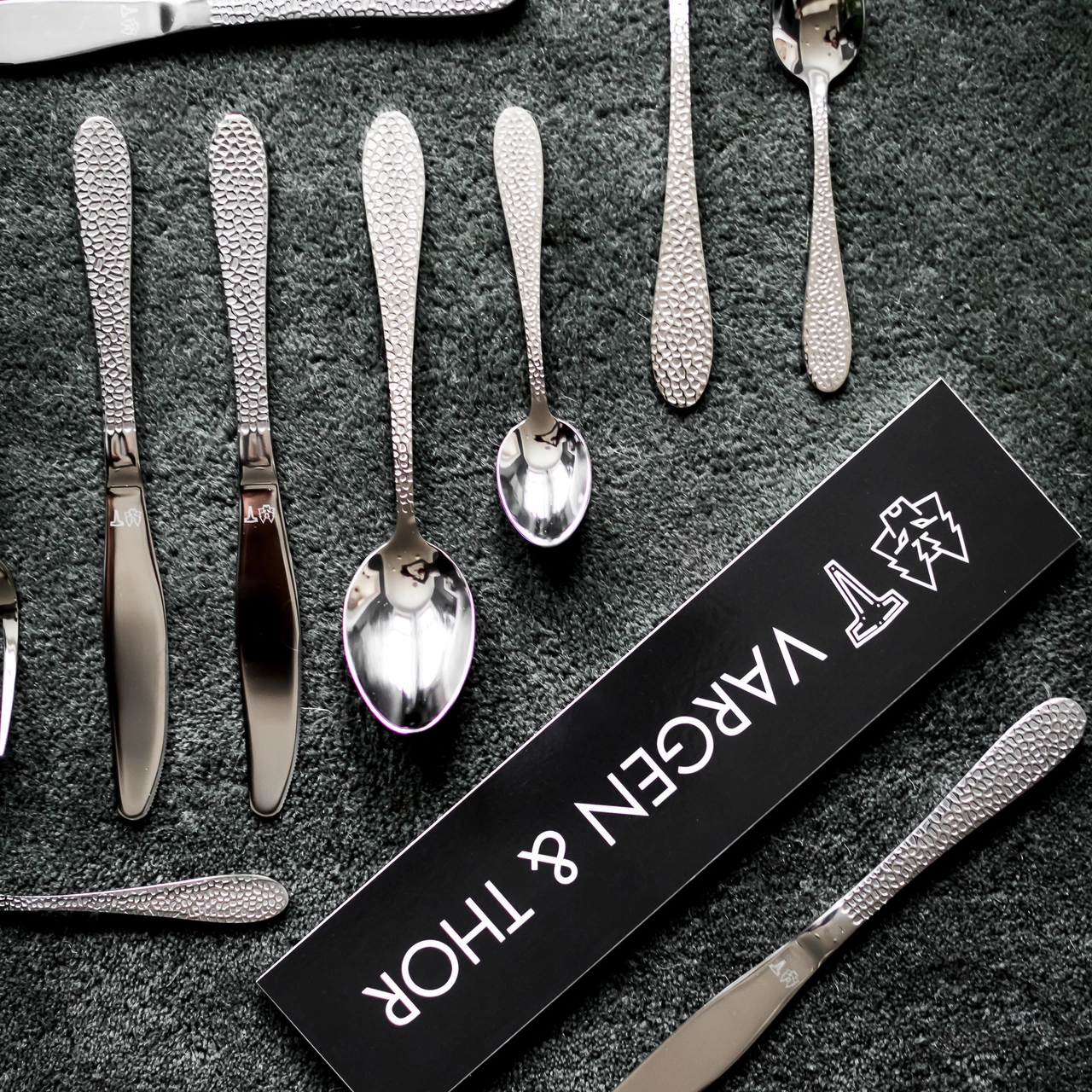 Gråfot Bestickset Silver