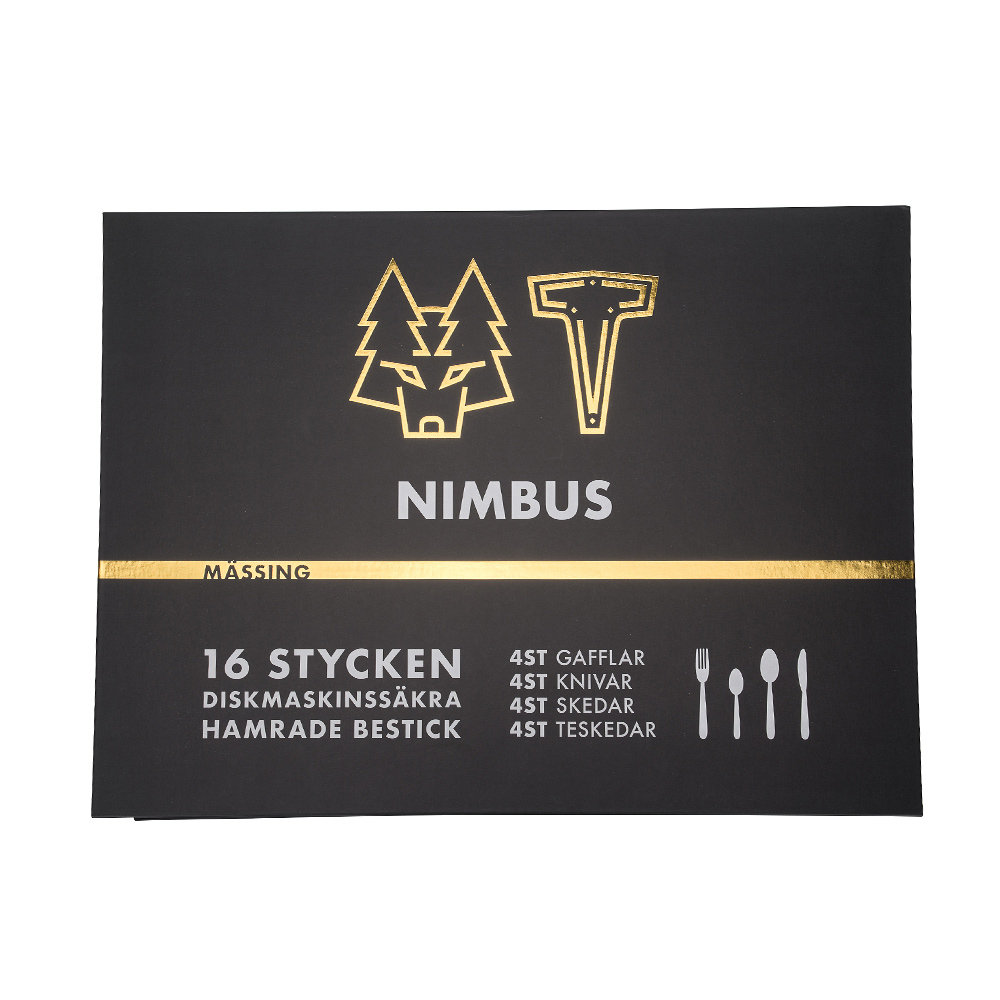 Nimbus Bestickset Mässing