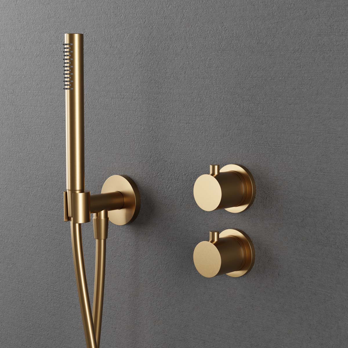 Duschset Steel Harmonized 2x Sand