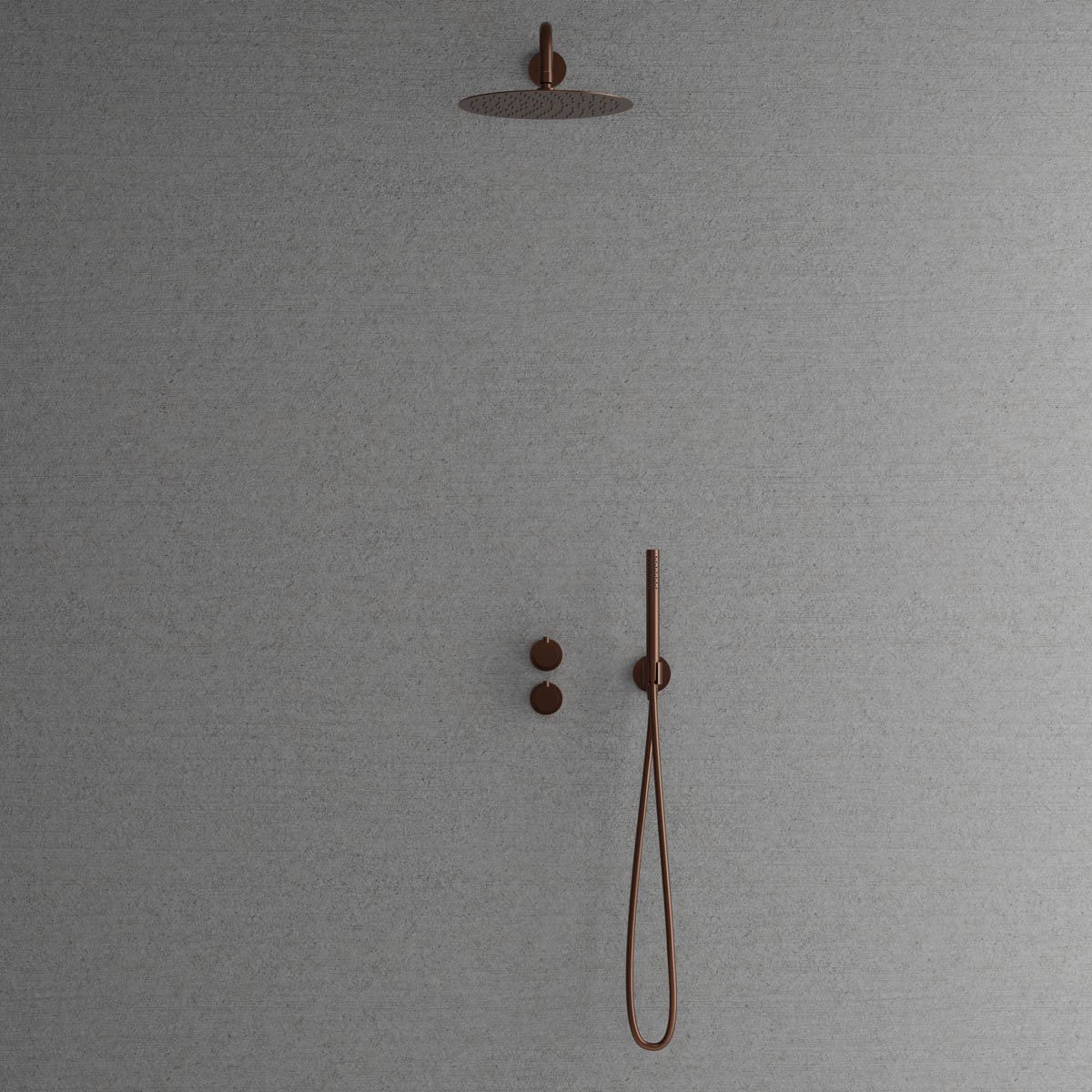 Duschset Steel Harmonized 2x Amber