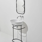 Simas Wawe Handfat Oval WA02 60 cm