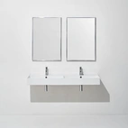 Simas Agile Handfat Dubbel AG121D 121 cm