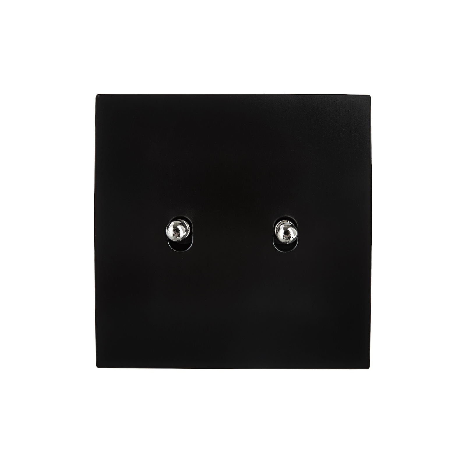 Karo Strömbrytare dubbel - Svart Satin