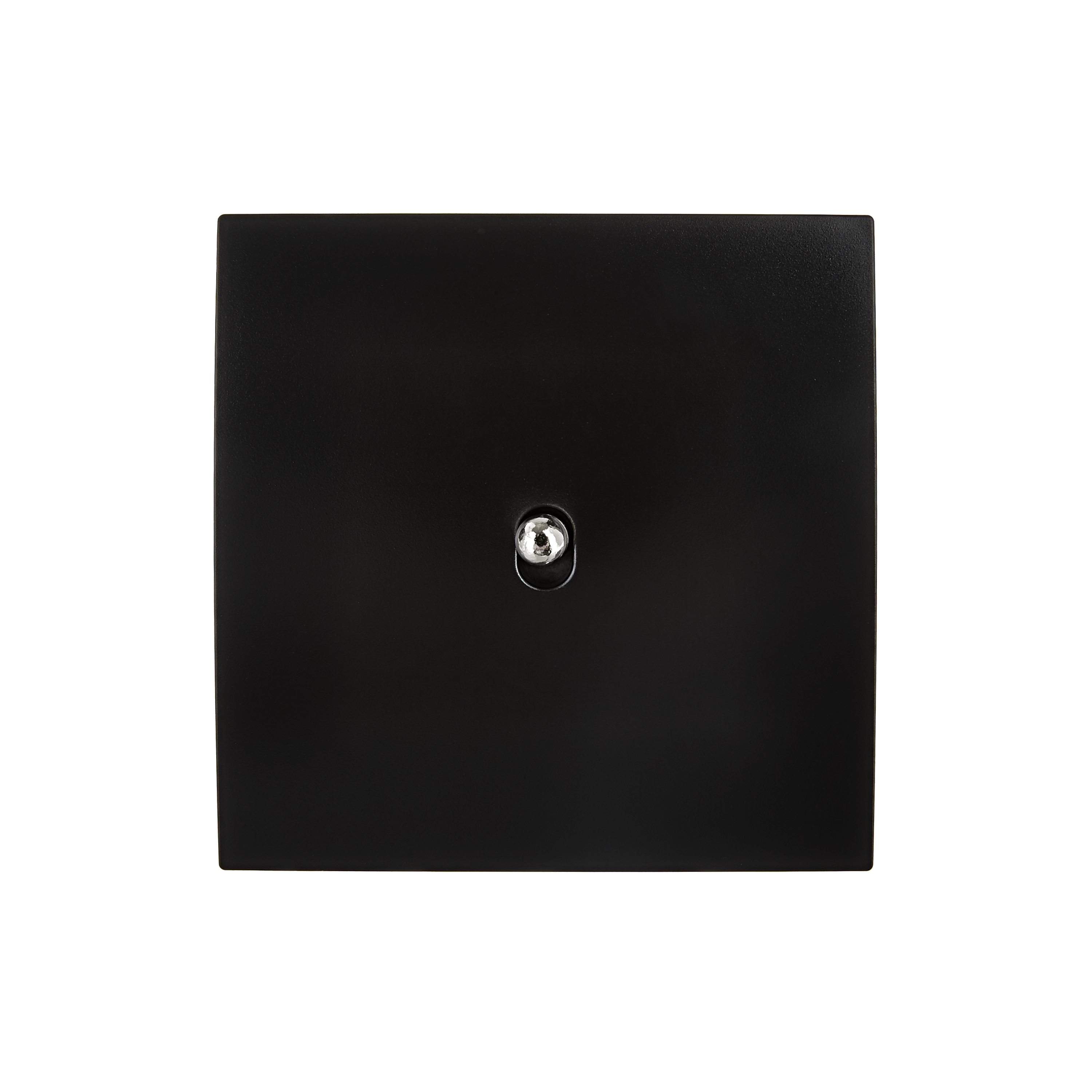 Karo Strömbrytare push 80x80 - Svart Satin