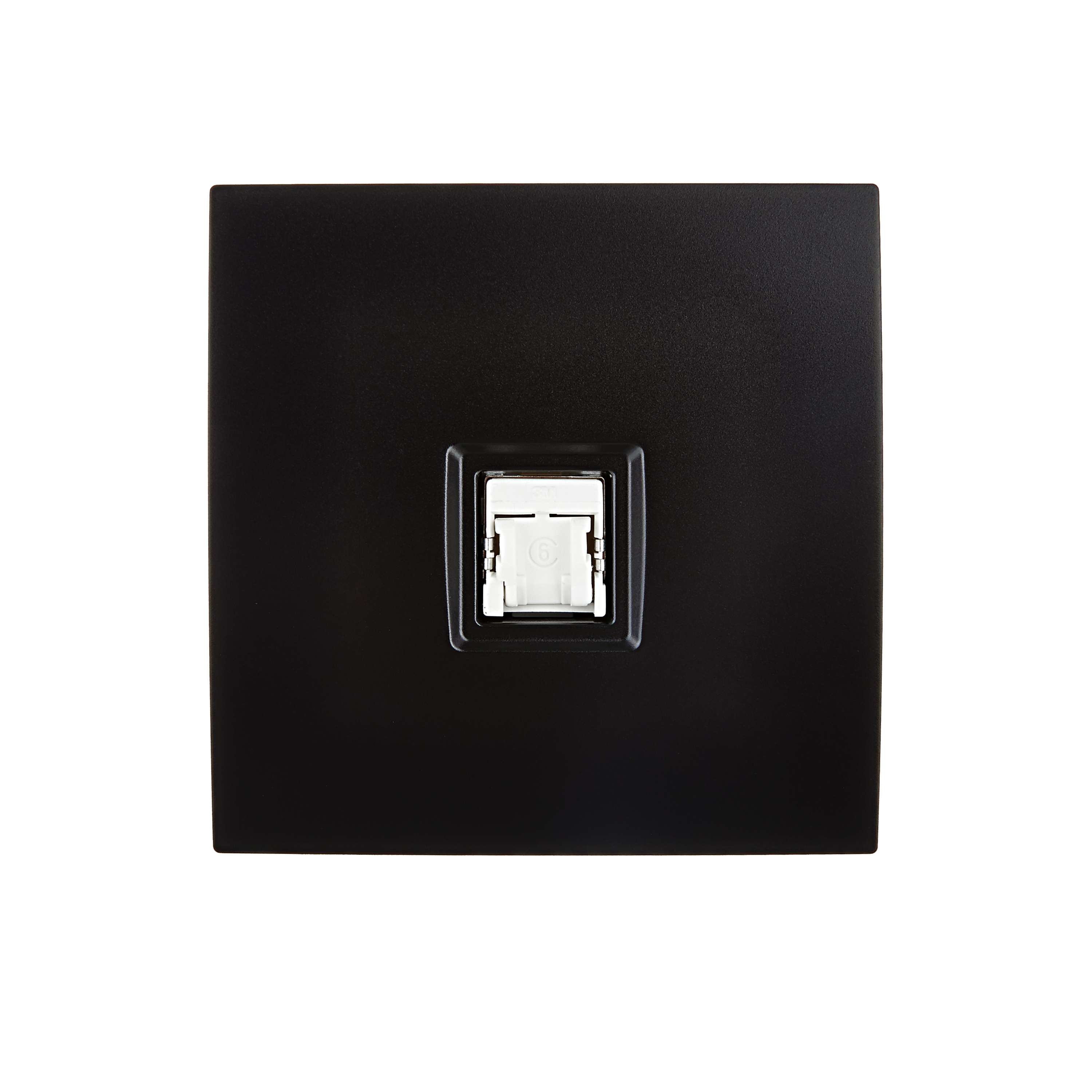 Karo Nätverksuttag 80x80 - Svart