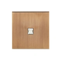 Confidence Nätverksuttag 80x80 - Old bronze