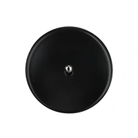 Iris Strömbrytare push 80x80 - Svart