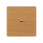 Hitera Strömbrytare 85x85 - Light oak