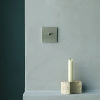 Confidence Strömbrytare singel - Borstad stål