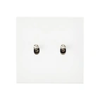 Confidence Strömbrytare dubbel - Mattvit