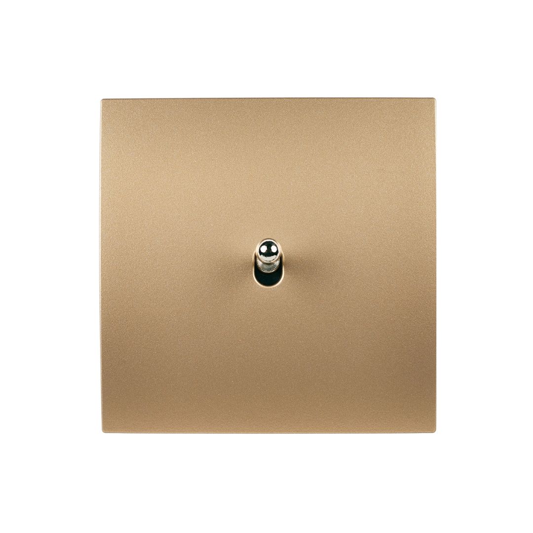 Karo Strömbrytare singel - Guld Satin