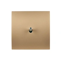 Karo Strömbrytare singel - Guld Satin